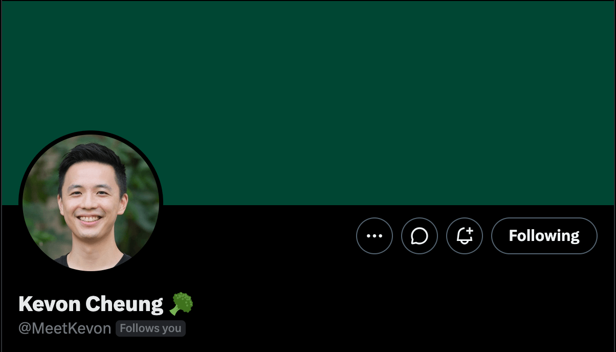 @MeetKevon's profile